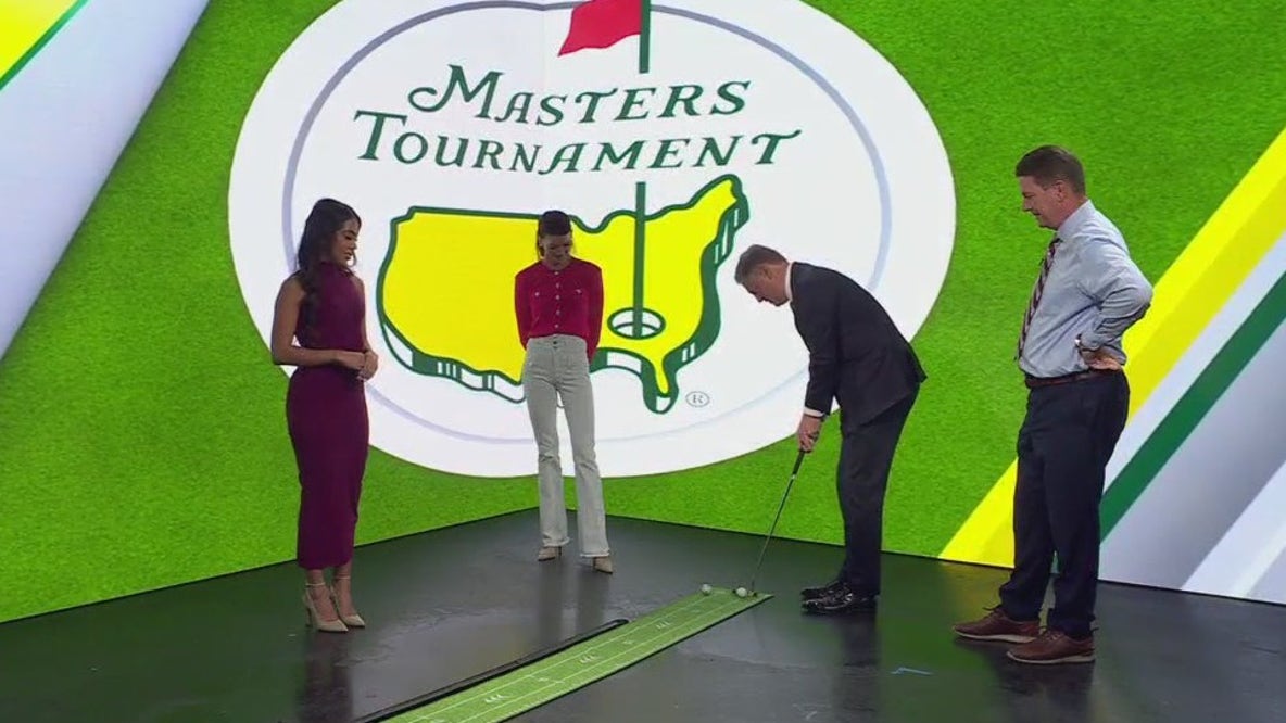 The Masters: Good Day golf putting competition